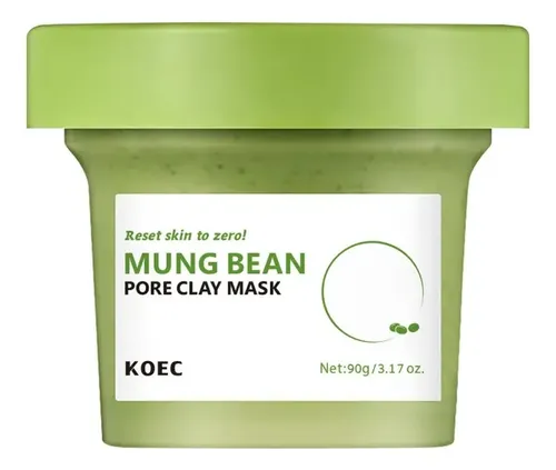 Mascarilla De Arcilla Para Poros Con Extracto De Frijol