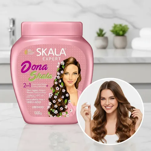 Skala Dona Tratamiento 2 En 1 Definicion Y Brillo 1000 Gr