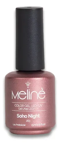 Esmalte Profesional Soho Night Meliné Gel Uñas Led Uv