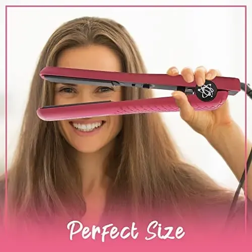 Estilizador Clásico Evalectric Cabello Rosa Rosa.