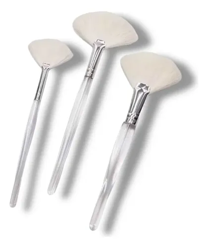 Brocha Facial Para Mascarilla Abanico Para Peeling X12uni