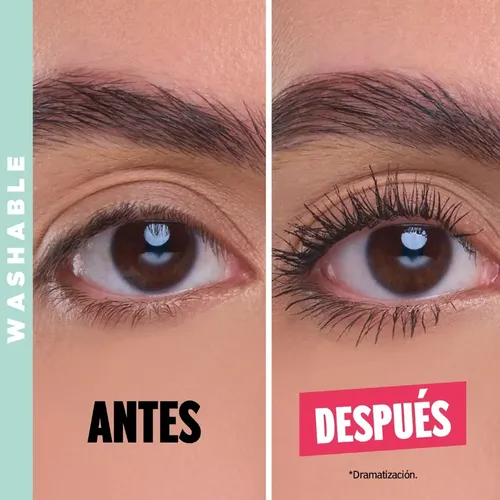 Máscara Efecto Pestañas De Muñeca 9g Washable Vogue