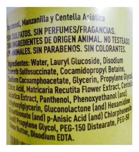 Gel Limpieza Facial Piel Mixta Pantenol Mazanilla Biobellus