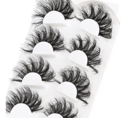 Pestañas Postizas 3d Losha Fluffy Lashes-04
