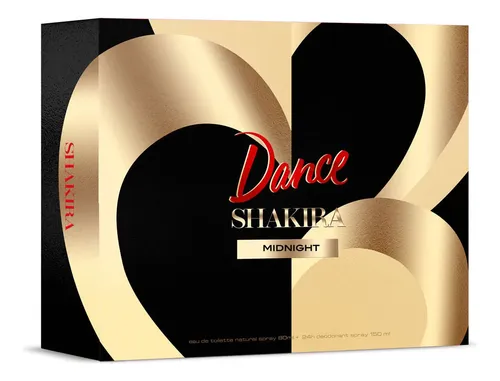 Shakira Dance Midnight Perfume Para Mujer Volumen De La Unidad 80 Ml