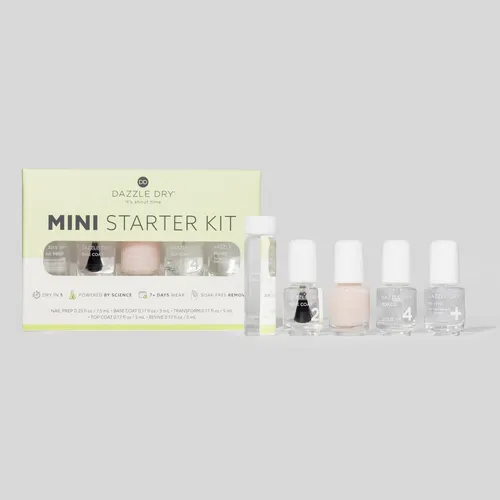 Dazzle Dry Kit Profesional Uñas Step 1 2 4