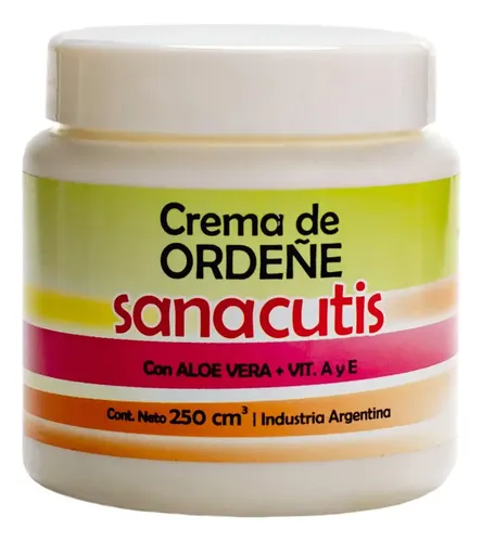 Sanacutis Crema De Ordeñe X250
