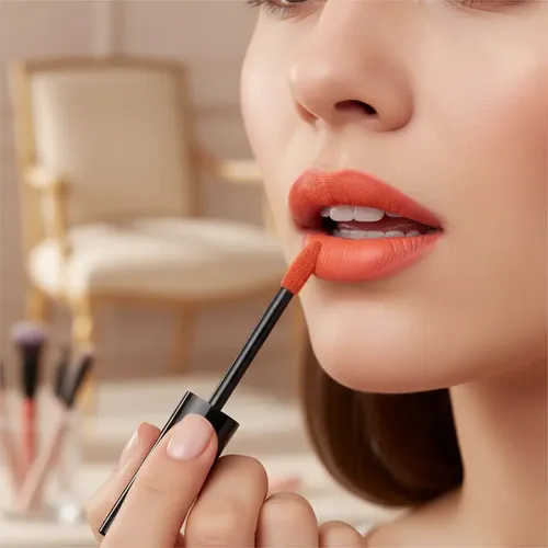 Avon Power Stay Labial Mate Líquido Color Stay Put Sangria