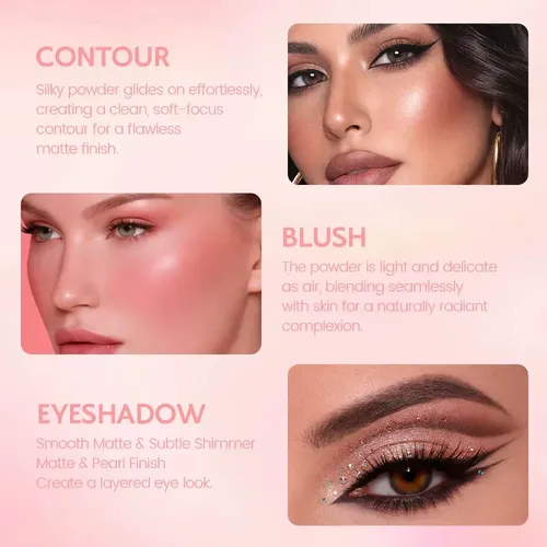 Paleta De Maquillaje Igoodco Profesional Sombras Y Rubores
