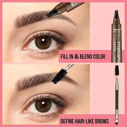 Lápiz De Cejas Microblading Imethod 2 Ml Marrón Claro