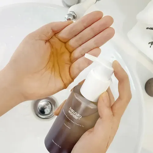 Haruharu Wonder Black Rice Aceite Limpieza Facial Profunda Momento De Aplicación Día/noche Tipo De Piel Todo Tipo De Piel