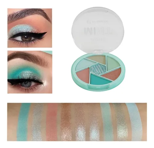 Kit De Maquillaje Para Mujer Sombras Corrector Iluminadores