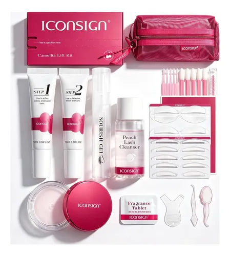 Kit Levantado De Pestañas Iconsign Coreano