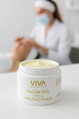 Exfoliante Profesional Yellow Peel Tipo 2 Multiactivos Momento de aplicación Día/Noche Tipo de piel Normal a mixta