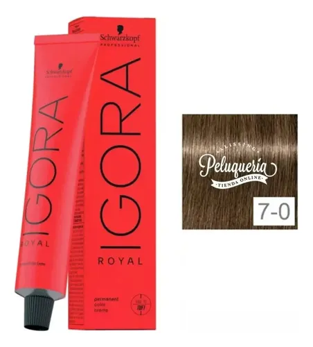 Tintura Igora Royal 60grs Coloracion Permanente Schwarzkopf