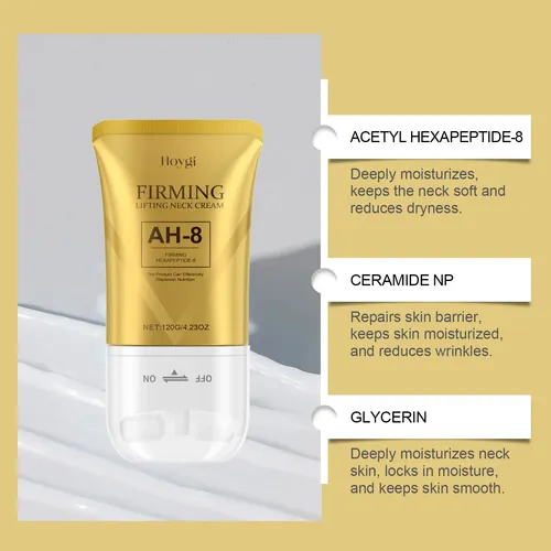 Crema Enrolladora Suavizante De Cuello Para Masaje Profundo
