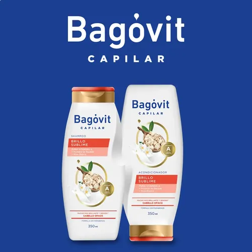Bagovit Acondicionador Brillo Sublime Cabello Opaco 350 Ml