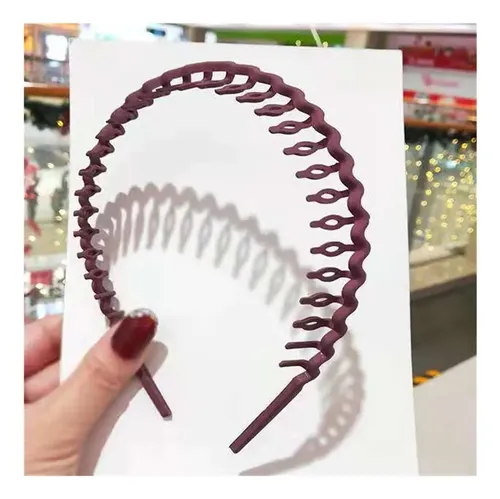 7 Cintas Para El Pelo De Colores Mezclados.