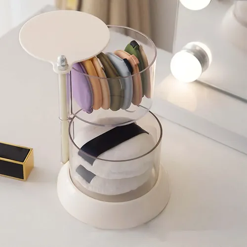 Contenedor De Esponja De Maquillaje, Organizador De Cosmétic