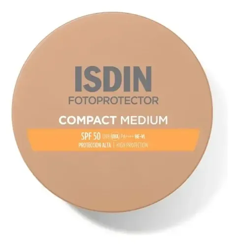 Fotoprotector Isdin Compact Color Medium Fps 50+