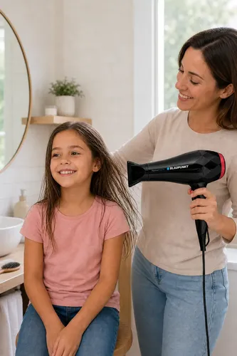Secador Pelo Cabello Blaupunkt Diamond Salon 2400w Negro