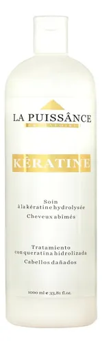 2 Tratamiento Keratina Hidrolizada 1000 Ml La Puissance Kératine