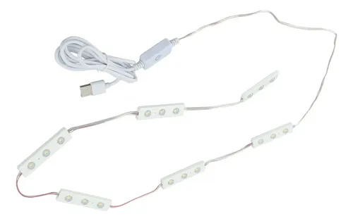 Espejo De Maquillaje Led, Tira De Luz, Apta Para Ojos, 6 Fil