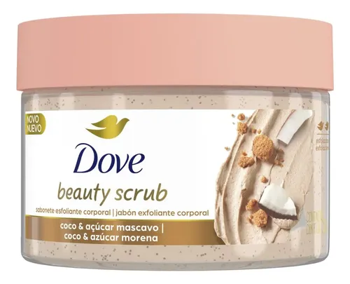 Dove Body Scrub Coco Y Azucar Mascavo X280