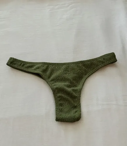 Combo Bikini Traje De Baño Mujer Gorro Crochet Hilo Red
