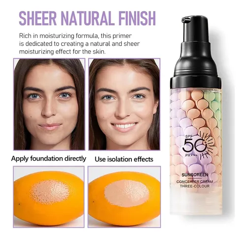 Primer Facial 3 En 1 Spf 50 Eakroo Set A