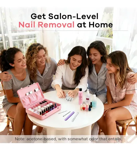 Remover Gel Y Acrílicos Glamona 8 Oz Rosa