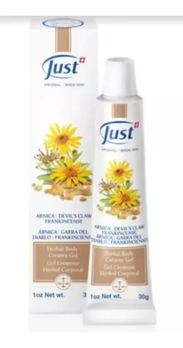 Gel Cremoso De Arnica 30 Grs Contracturas, Desgarros Sjust