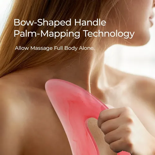 Herramienta Grande Para Raspar Gua Sha Con Mango