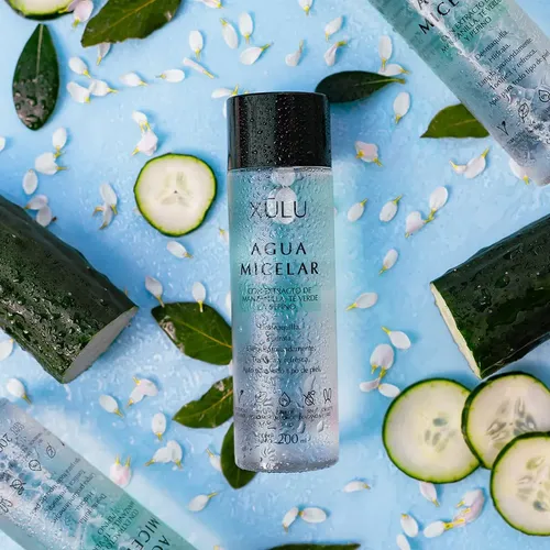 Agua Micelar Desmaquillante 200ml Xulu Cosmeticos