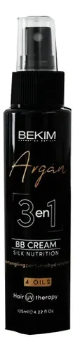Bb Cream 3 En 1 Bekim Argan 4 Oils 125ml Hair Uv Therapy