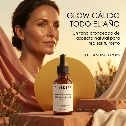 Bronzing Drops Sunkiss Autobronceante Aloe Vera Suave 2×1