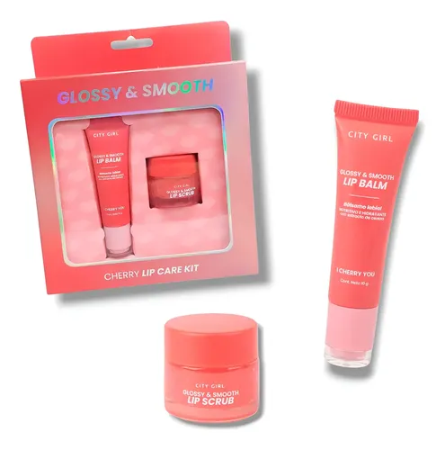 Kit De Cuidado Para Labios Cherry City Girl