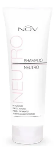 Shampoo Nov Neutro Alisados Peluqueria Uso Diario X 240 Ml