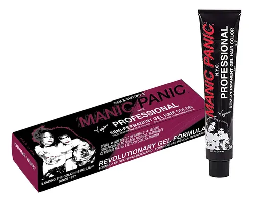 Tinte De Pelo Manic Panic Divine Wine Semipermanente 90 Ml