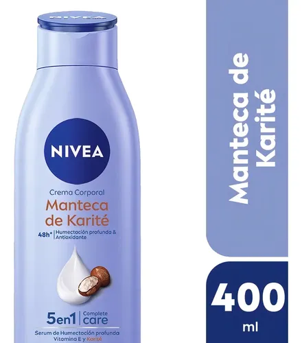 Crema Corporal Manteca De Karite 5 En 1 Nivea X 400 Ml