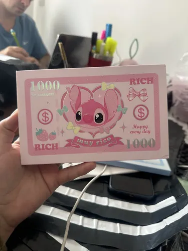 Paleta De Sombras Stitch Billete Kawaii
