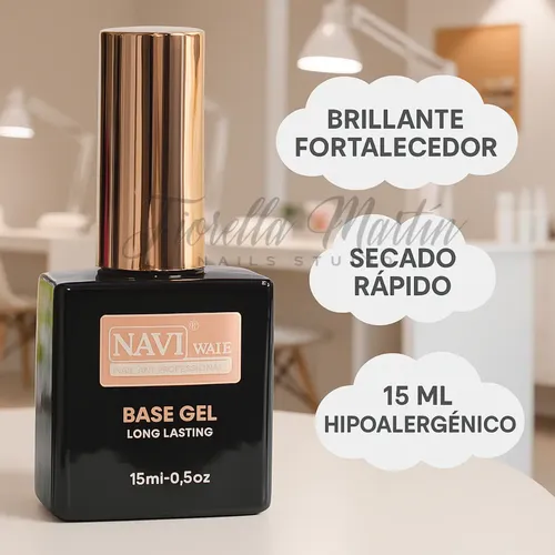 Base Coat Navi 15ml Semipermanentes Uñas