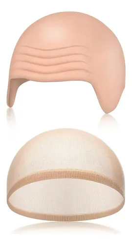Gorro Calvo De Látex Elástico Para Disfraces Cosplay Fiesta