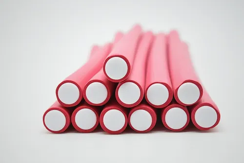 Rulos For Cabello Foam1722 Rosa 12 Unidades 1.2cm Rosa