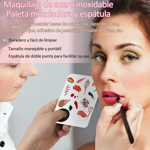 ^ Kit 234pcs Maquillaje Profesional Contiene Con Espátula