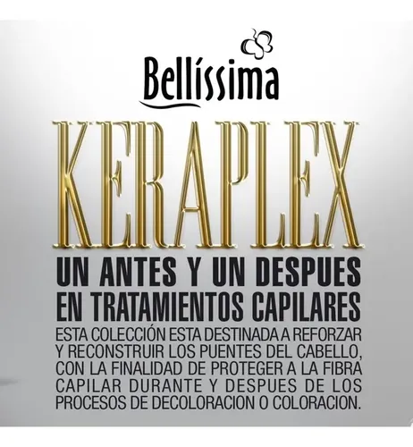 Polvo Decolorante Keraplex Bellisima 700 Gr. X 2 Unidades