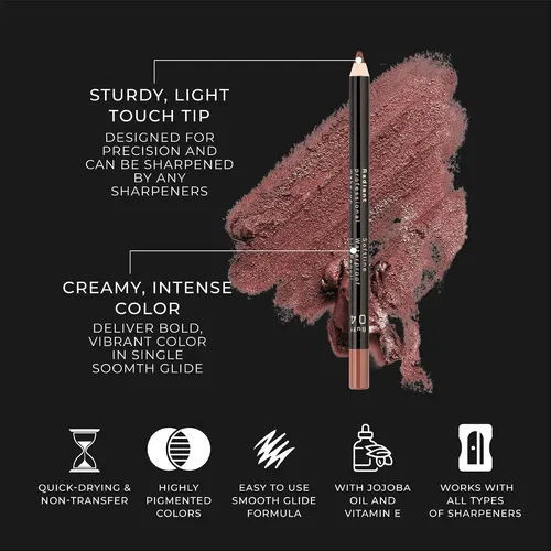 Delineador Labial Impermeable Radiant Professional 04 Buff