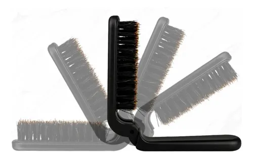 .cepillos Para Barba De Viaje Plegables, Funciona Con Aceite