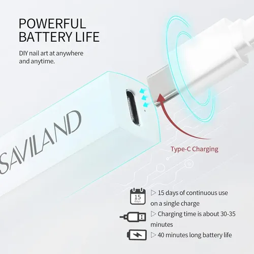 Lámpara Uv Led Portátil Para Uñas Gel Secado Rápido