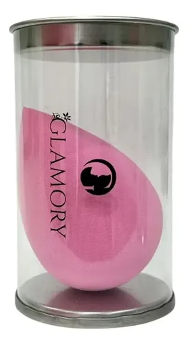 Beauty Sponge Aplicadora De Maquillaje Base Polvo Glamory Color Rosa Tamaño De La Esponja Mediana